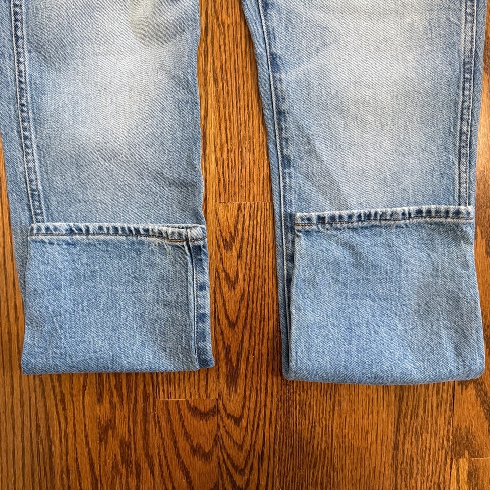 J.Crew Classic Vintage Blue Denim Jeans Straight Leg Size 26 - Picture 11 of 16